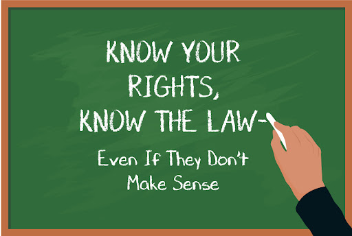 know your rights, know the law, even if they dont make sense